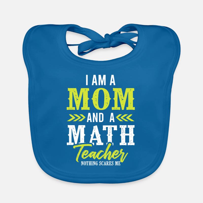 mama mathematik lehrerin Baby Bio-Lätzchen