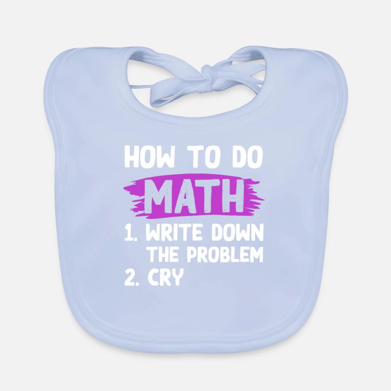 mathematik problem Baby Bio-Lätzchen