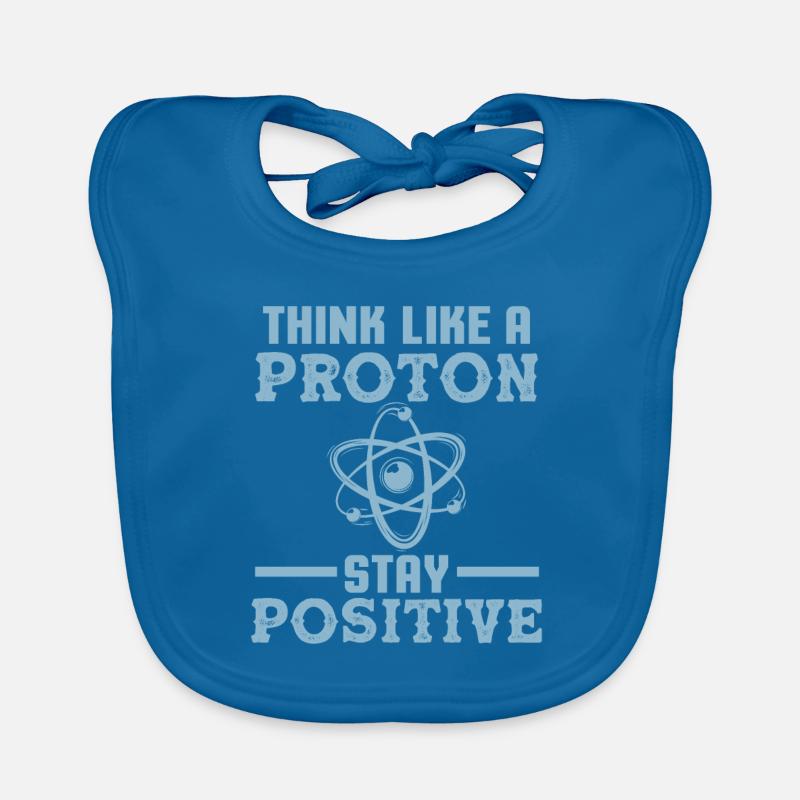 proton Atom wissenschaft Baby Bio-Lätzchen