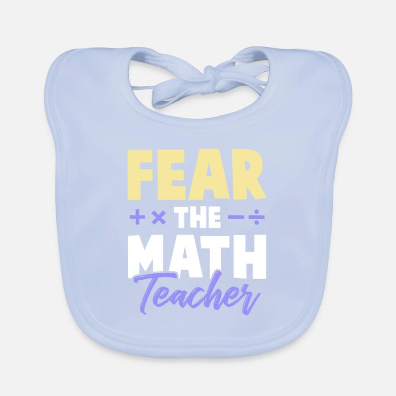 math teacher Organic Baby Bibs