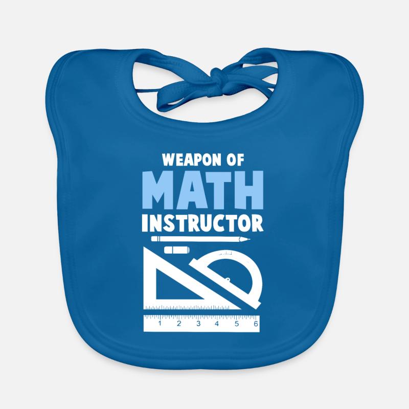 mathematics Organic Baby Bibs