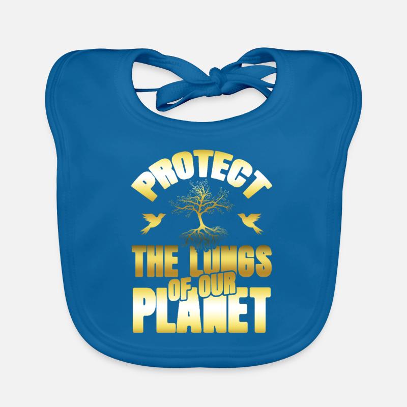 nature conservation environmental protection Organic Baby Bibs