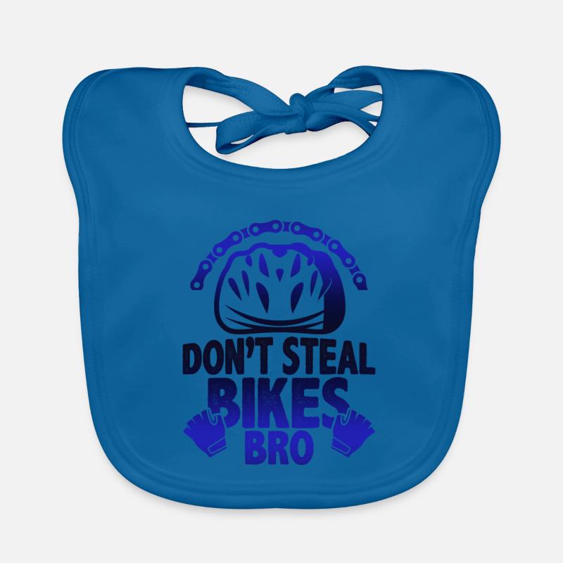 ne pas voler de vélos Bavoir bio Bébé