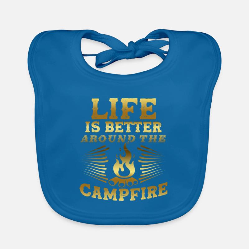 campfire camp Organic Baby Bibs