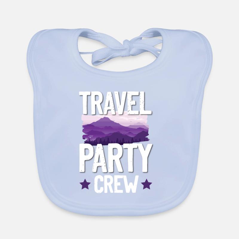 Équipage de voyage Bavoir bio Bébé