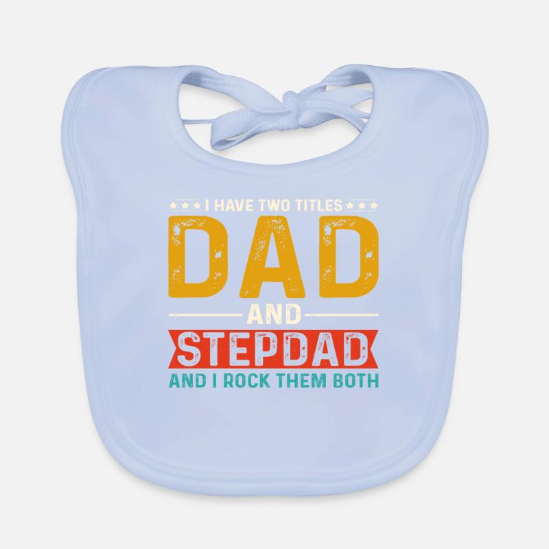 stepfather Papa Organic Baby Bibs