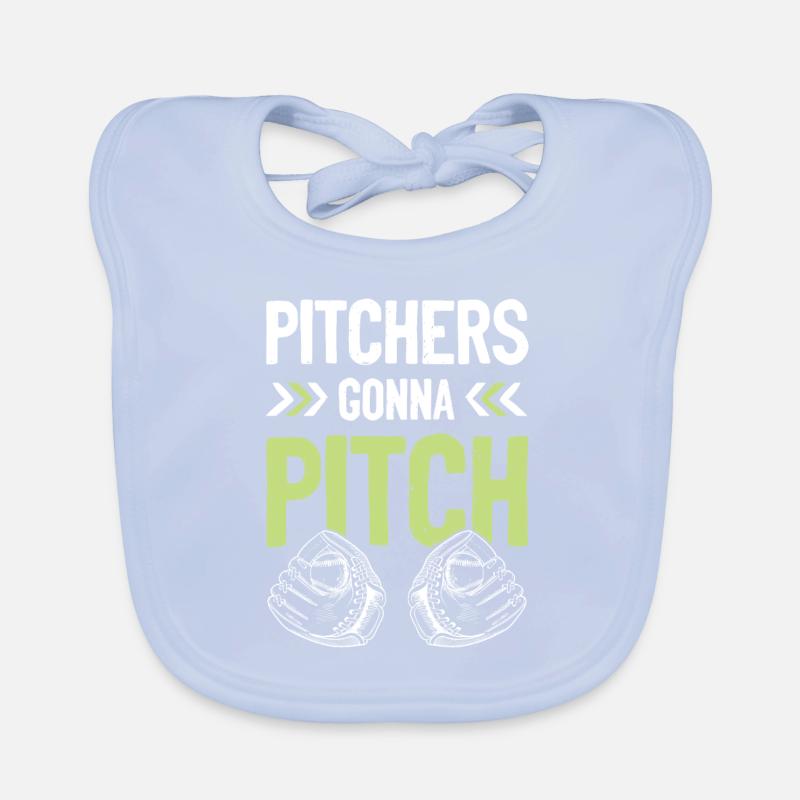 Lanceur de baseball Bavoir bio Bébé