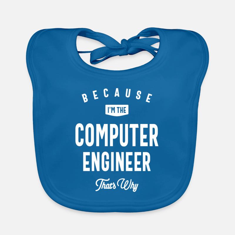Computer Engineer Job Title Profession Organic Baby Bibs