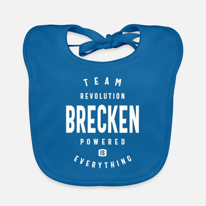 Team Revolution Brecken Personalized Name Organic Baby Bibs