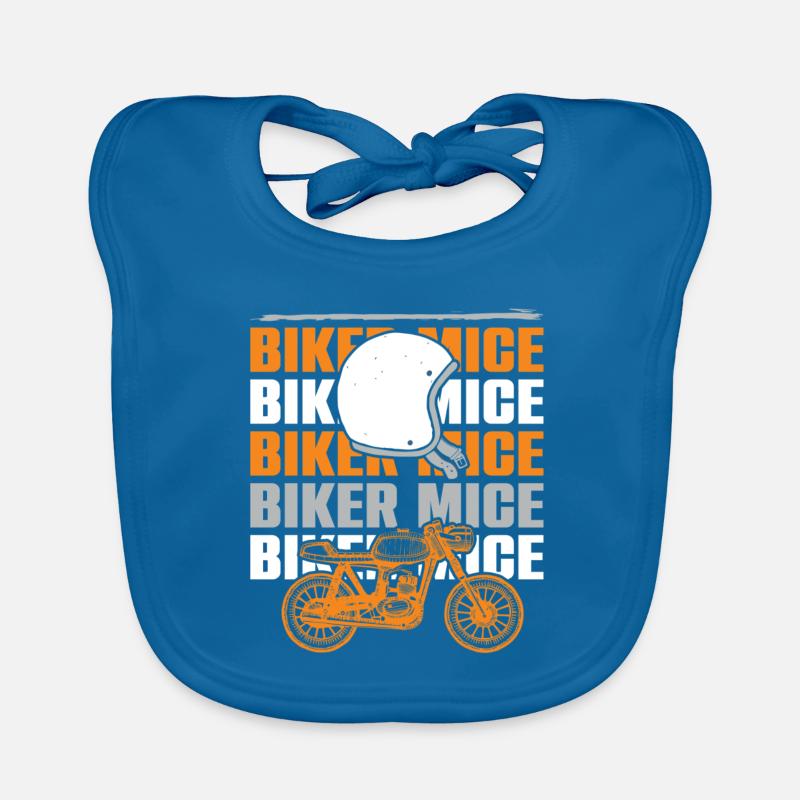 Devis motard motard Bavoir bio Bébé