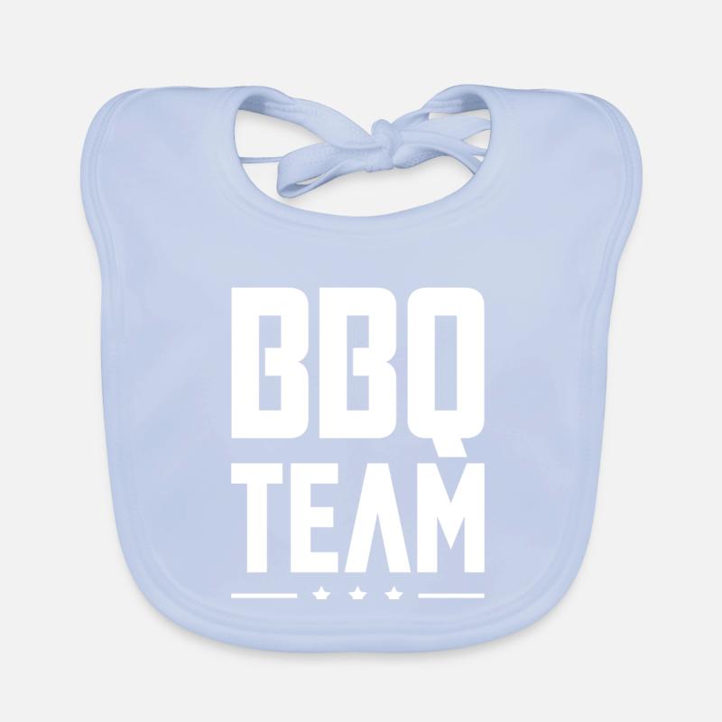 Bbq Team Organic Baby Bibs