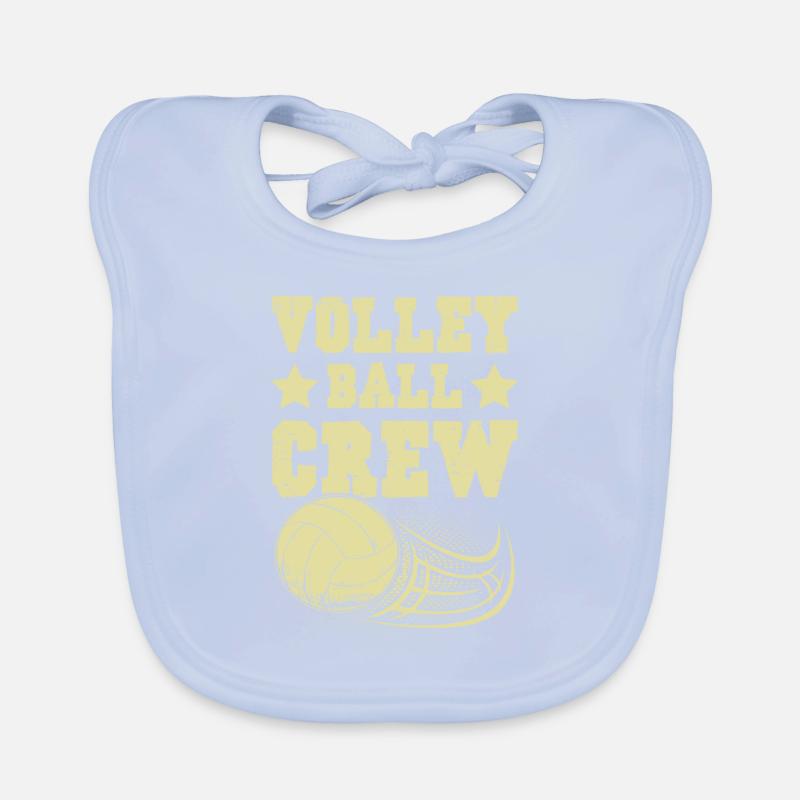 Équipe de volleyball Bavoir bio Bébé