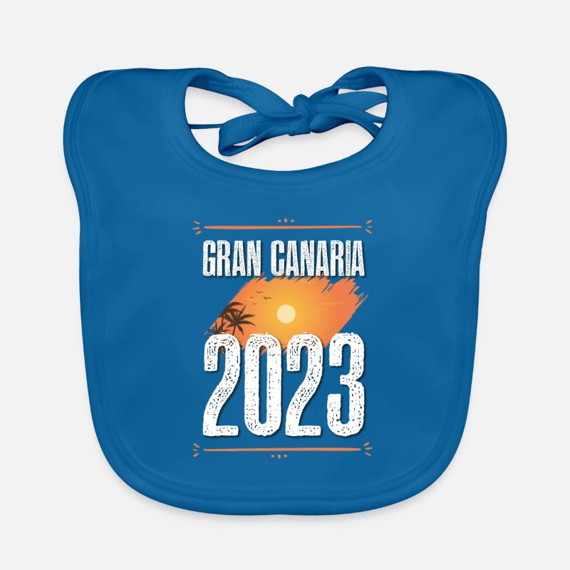 Gran Canaria 2023 Organic Baby Bibs