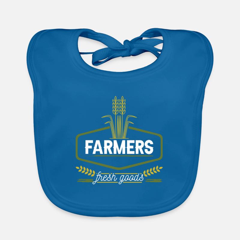 ackerbau farmer Baby Bio-Lätzchen