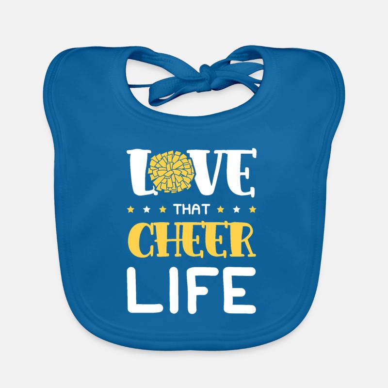 Dear Cheerleaders Organic Baby Bibs