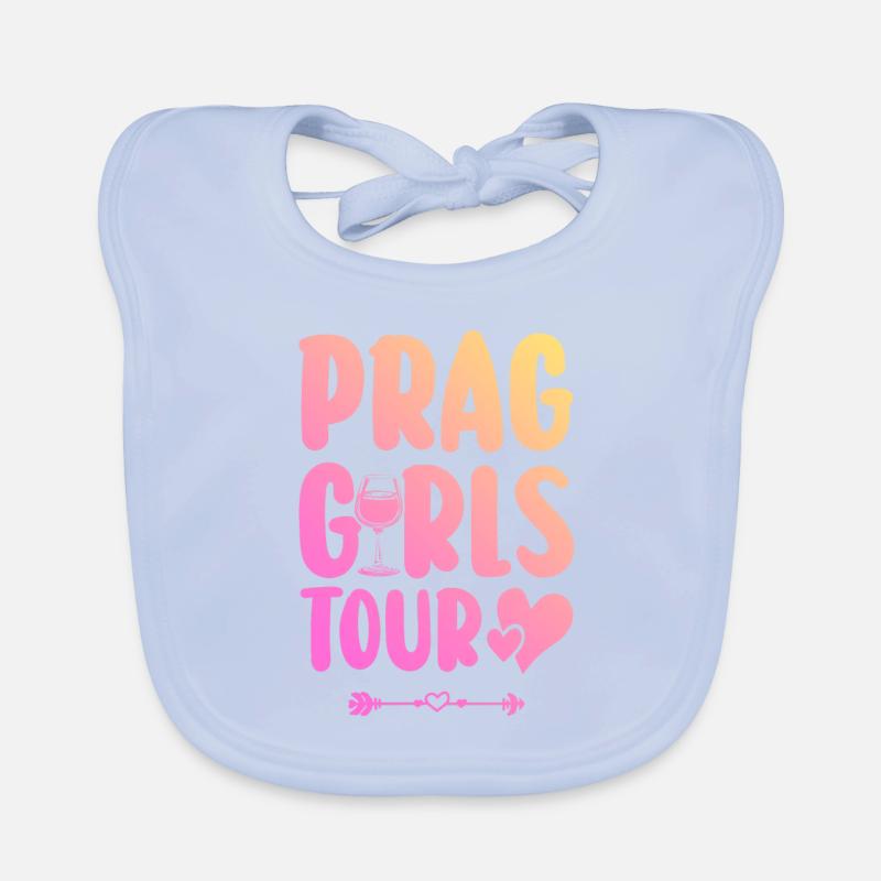 Équipe du Parti de Prague Bavoir bio Bébé