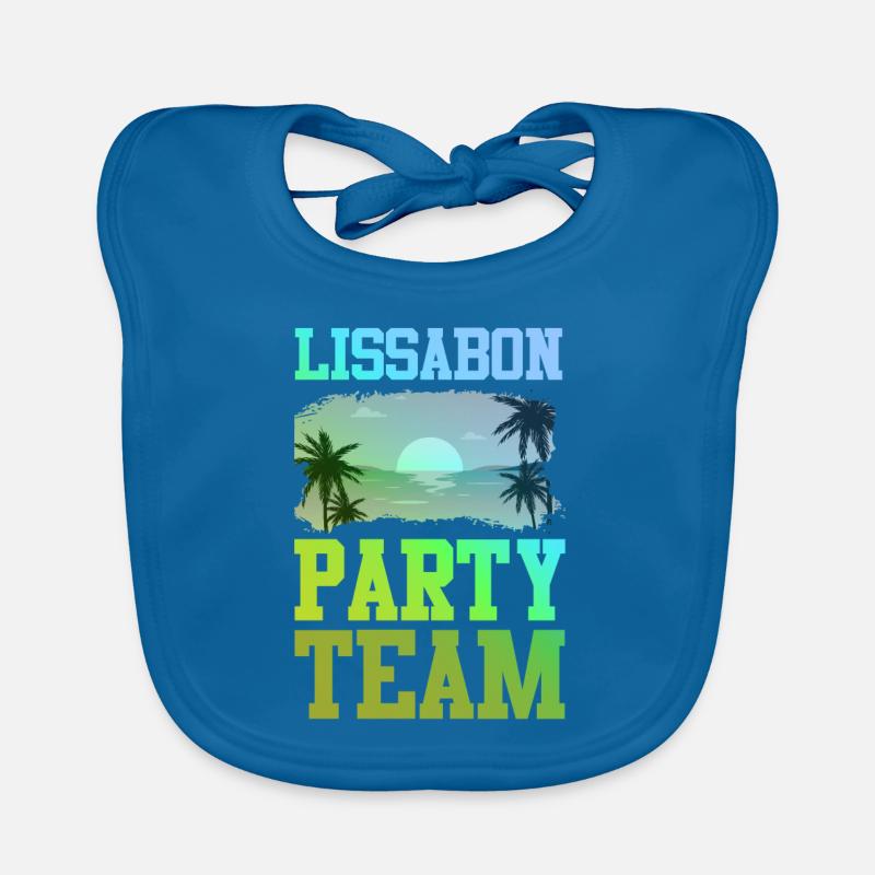 Équipe du parti de Lisbonne Bavoir bio Bébé