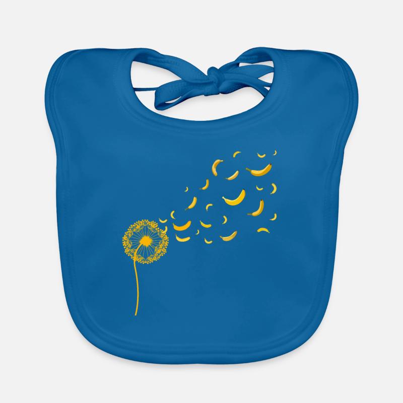 Fruit Fruit Gift Dandelion Banana Organic Baby Bibs