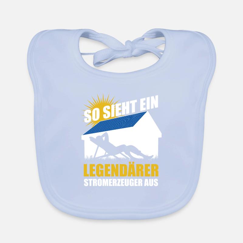 So sieht ein legendärer Stromerzeuger aus - Solar Baby Bio-Lätzchen