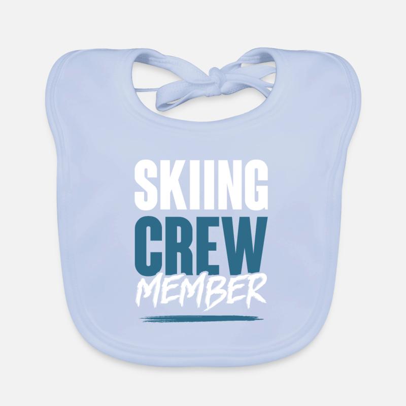 Équipe de ski Bavoir bio Bébé