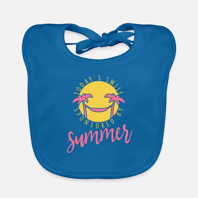 Smile sponsored by summer - Palmen - Hammock Organic Baby Bibs