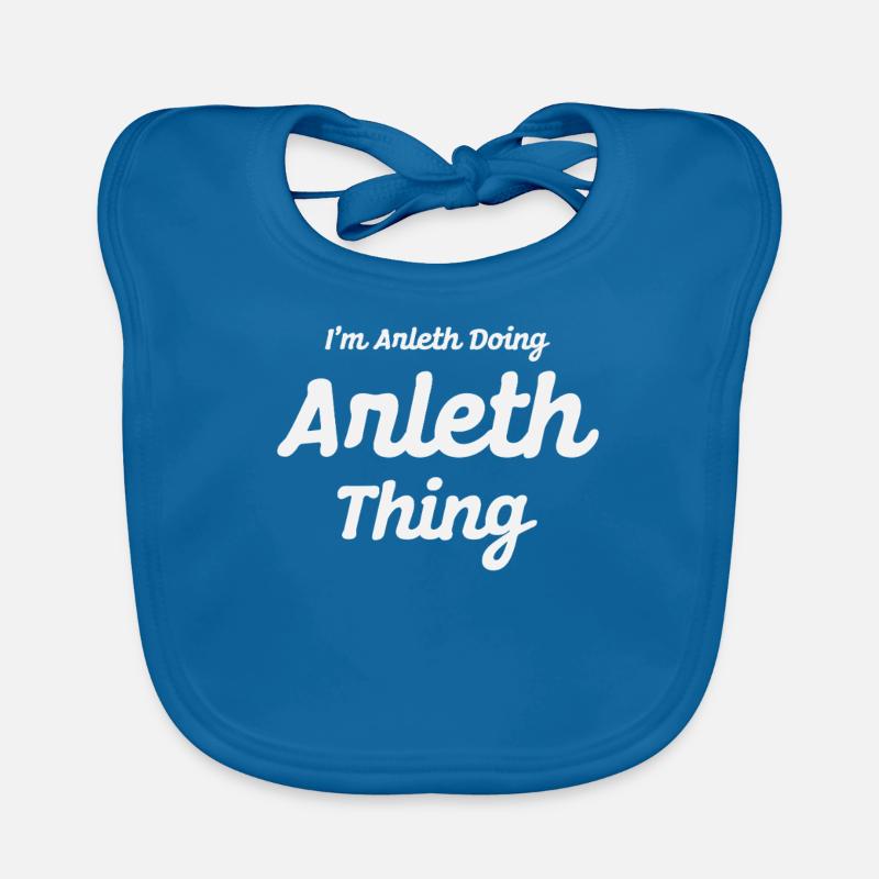 I'm Arleth Doing Arleth Thing Organic Baby Bibs