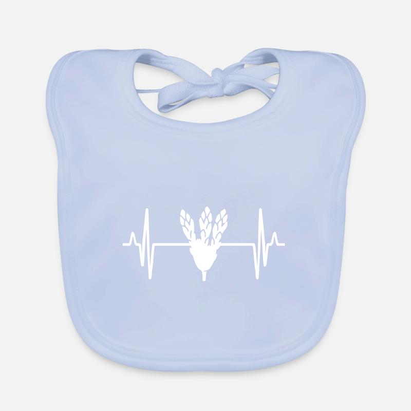 Asparagus Pulse Organic Baby Bibs