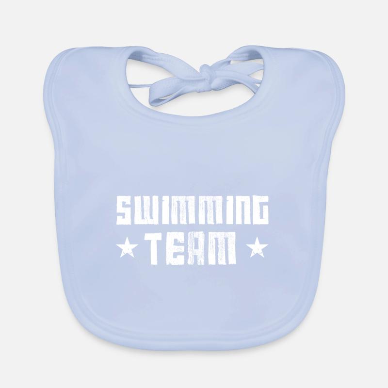 Swimming Team Baby Bio-Lätzchen
