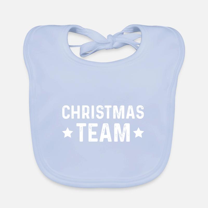 Équipe de Noël Bavoir bio Bébé