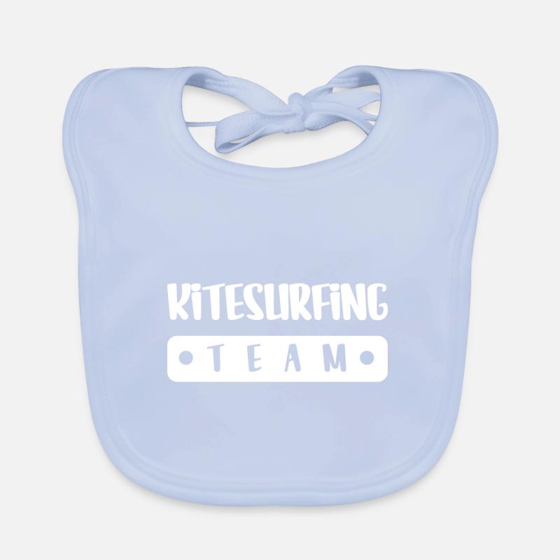 Équipe de kitesurf Bavoir bio Bébé