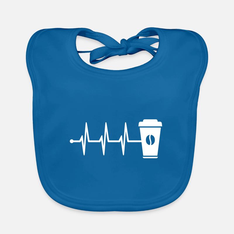 Coffee Pulse Organic Baby Bibs