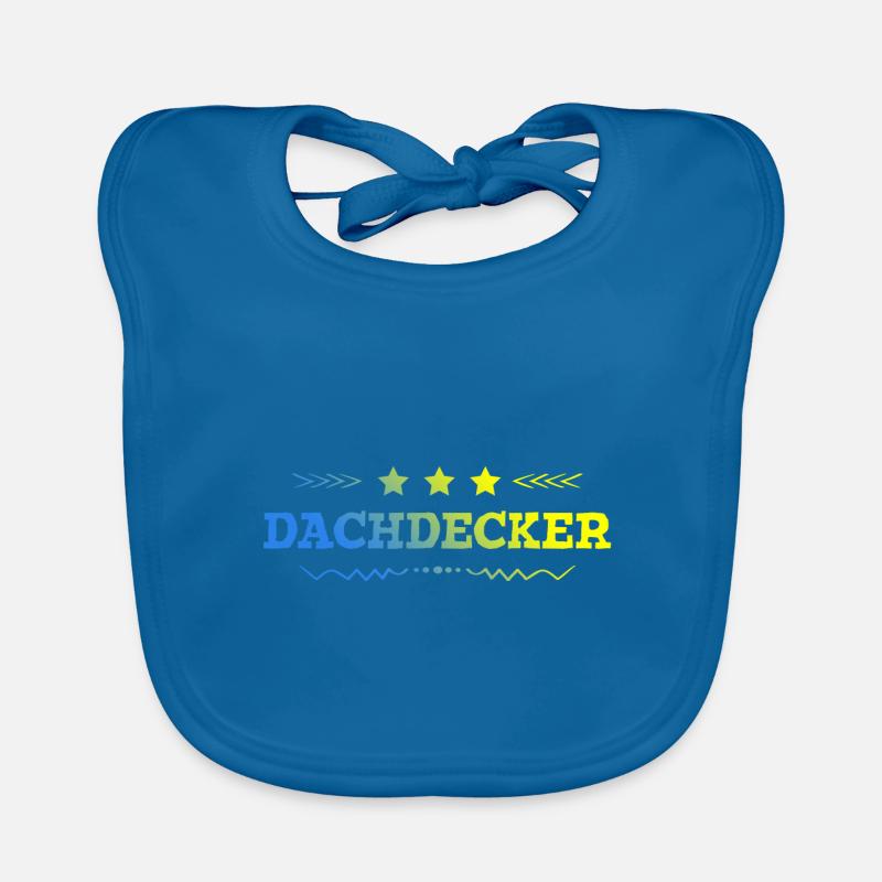 Dachdecker Beruf Baby Bio-Lätzchen