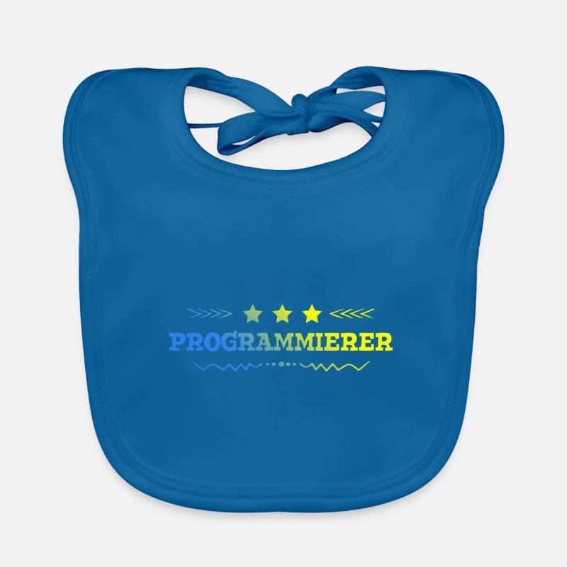 Programmierer Beruf Baby Bio-Lätzchen