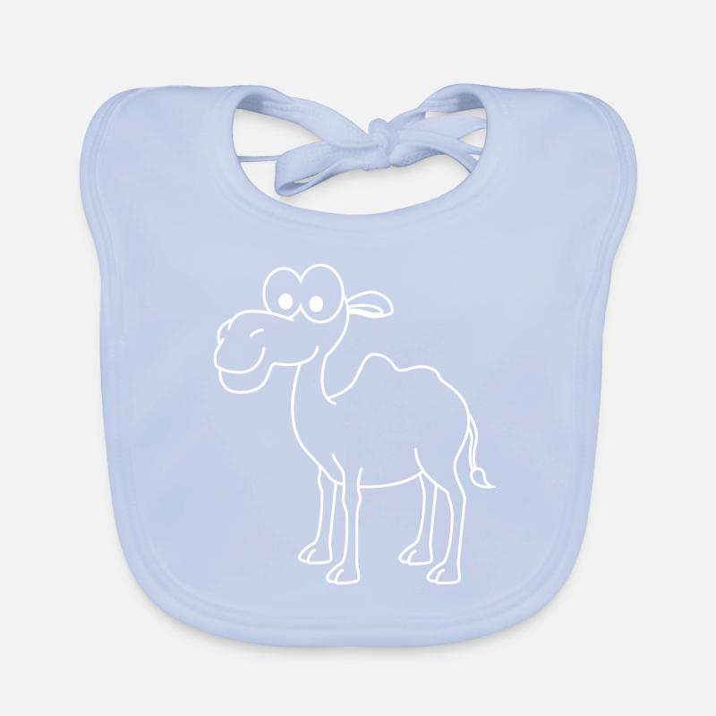 Camel Comic Organic Baby Bibs