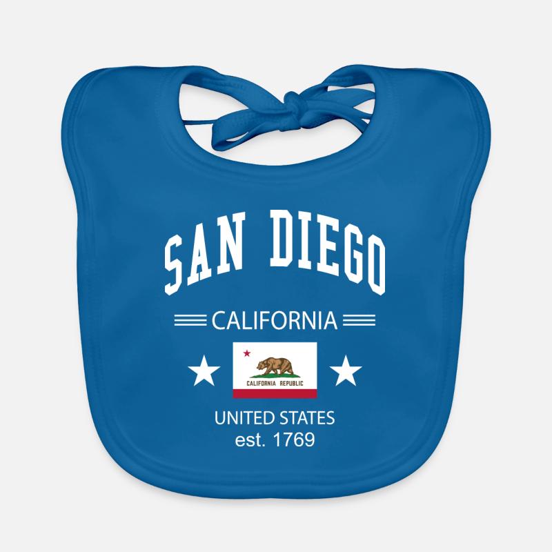 San Diego Organic Baby Bibs