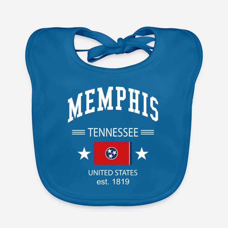 Memphis Bavoir bio Bébé