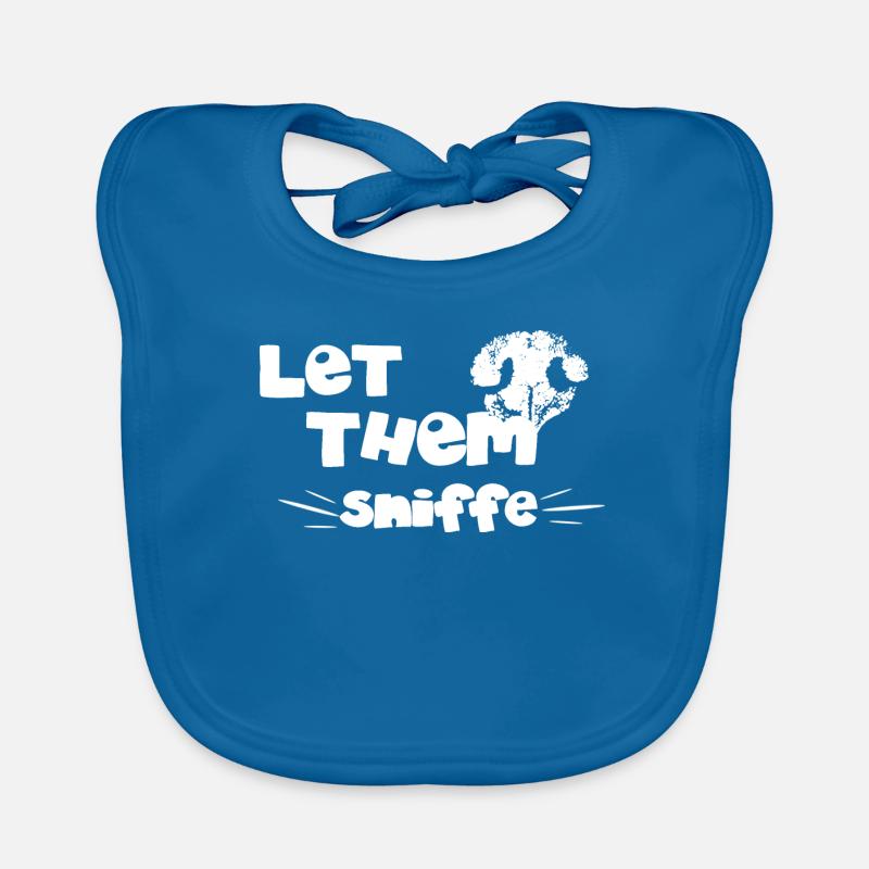 TShirt Let them Sniffe Baby Bio-Lätzchen
