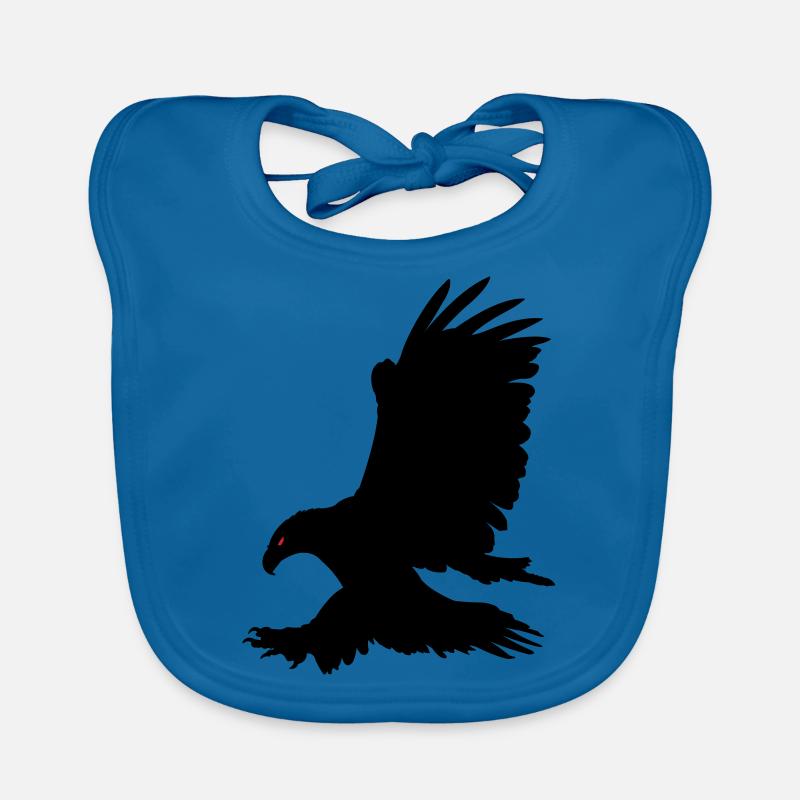 Black Eagle Organic Baby Bibs