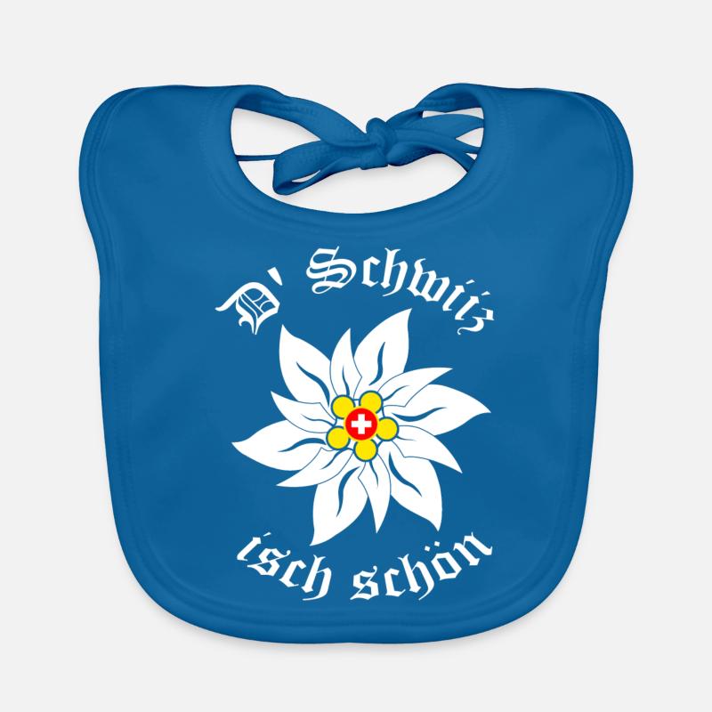 edelweiss - schweiz Baby Bio-Lätzchen