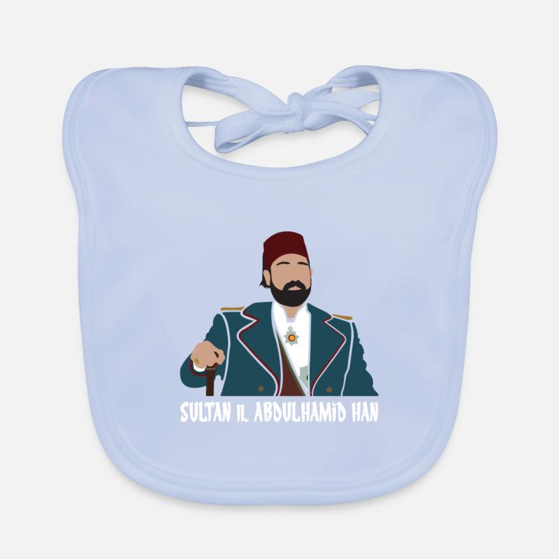Sultan 2. Abdulhamid Han Organic Baby Bibs