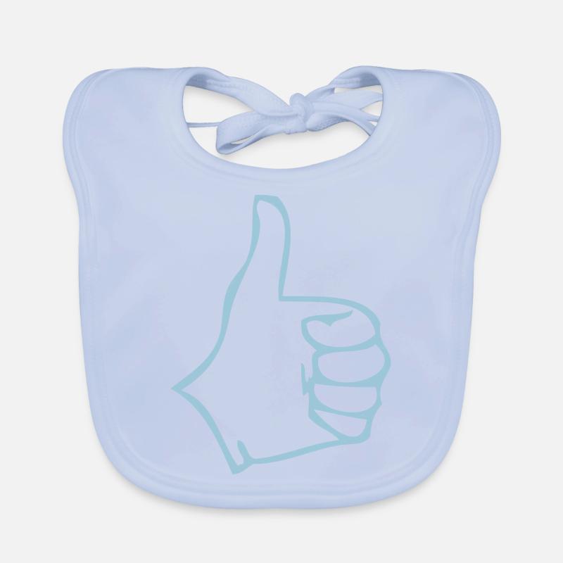 pouce ok valide Bavoir bio Bébé