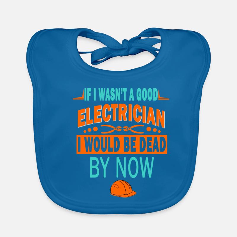 Elektriker, Elektriker Strom, Elektroniker Baby Bio-Lätzchen