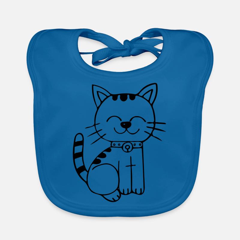 Kitten Organic Baby Bibs