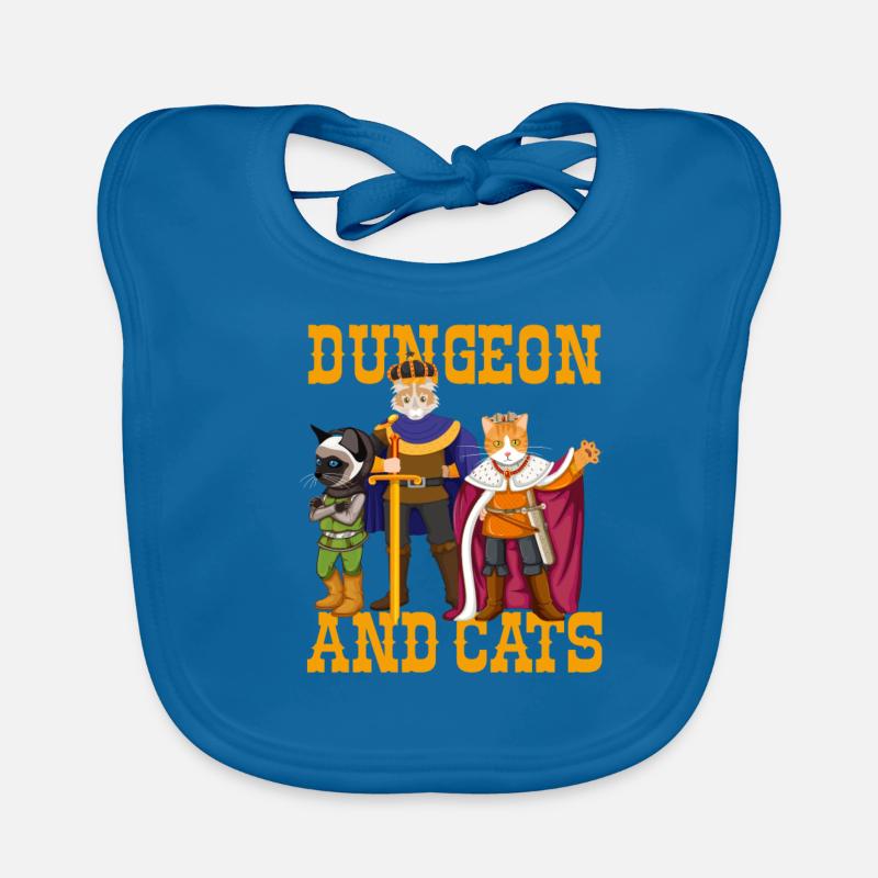 dungeon cats, dungeon cats game, rpg, Organic Baby Bibs