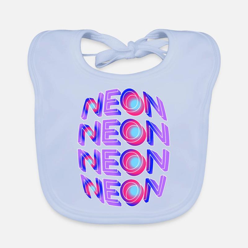 Neon Baby Bio-Lätzchen