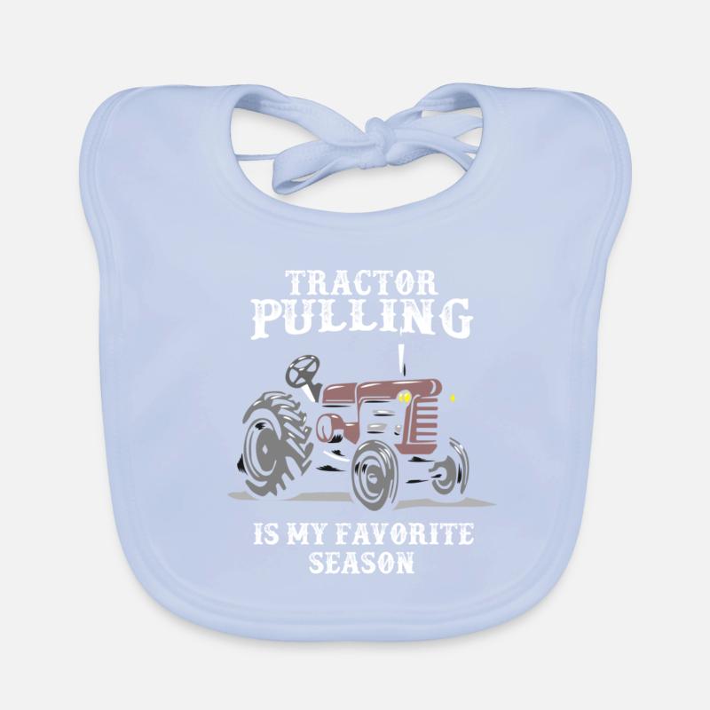 tractor pulling, tracteur tractor pulling, pulling, Bavoir bio Bébé