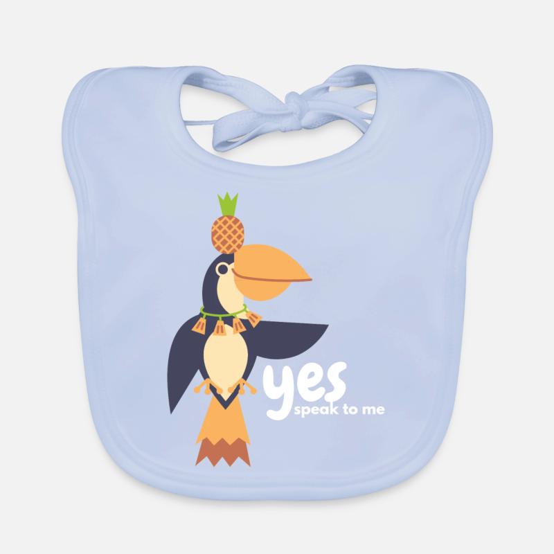 Tuncan Pineapple swing Organic Baby Bibs