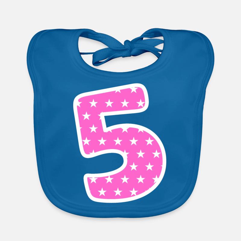 Numéro 5 Bavoir bio Bébé