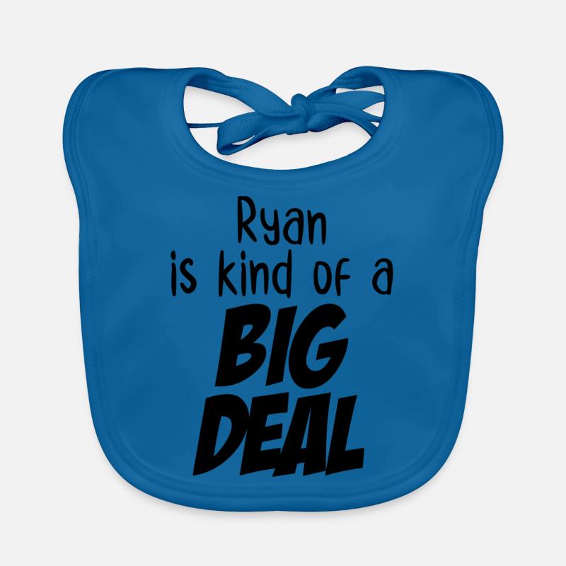 Ryan ist eine große Sache Baby Bio-Lätzchen