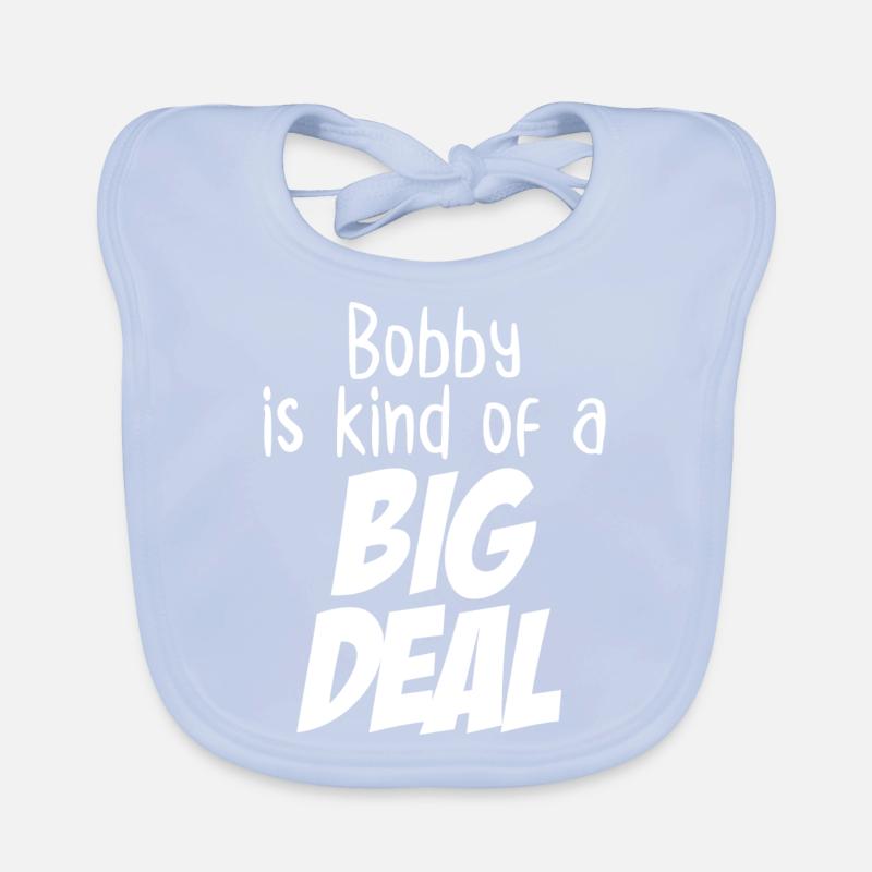 Bobby ist irgendwie eine große Sache Baby Bio-Lätzchen
